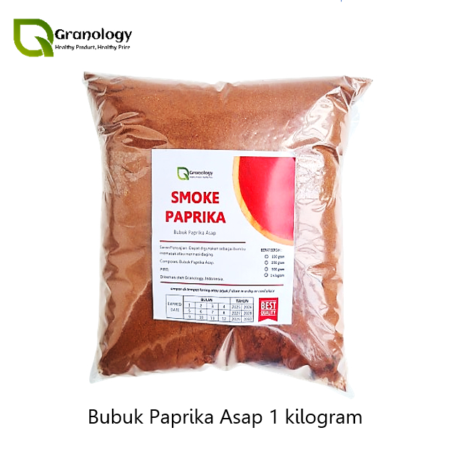 

Paprika Asap Bubuk / Smoke Paprika Powder (1 kilogram) by Granology