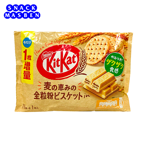 

Kitkat Wheat Whole Jepang - Snack Cemilan gandum Import Original