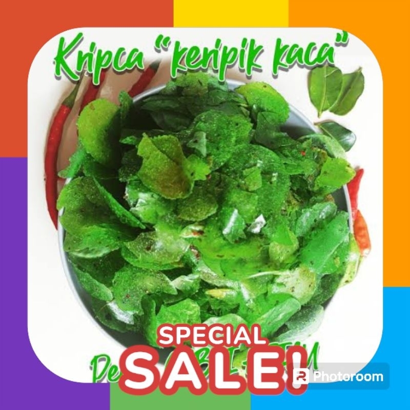 

Keripik kaca pedas cabe ijo kripca ijo 1kg