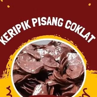 

keripik pisang coklat lumer