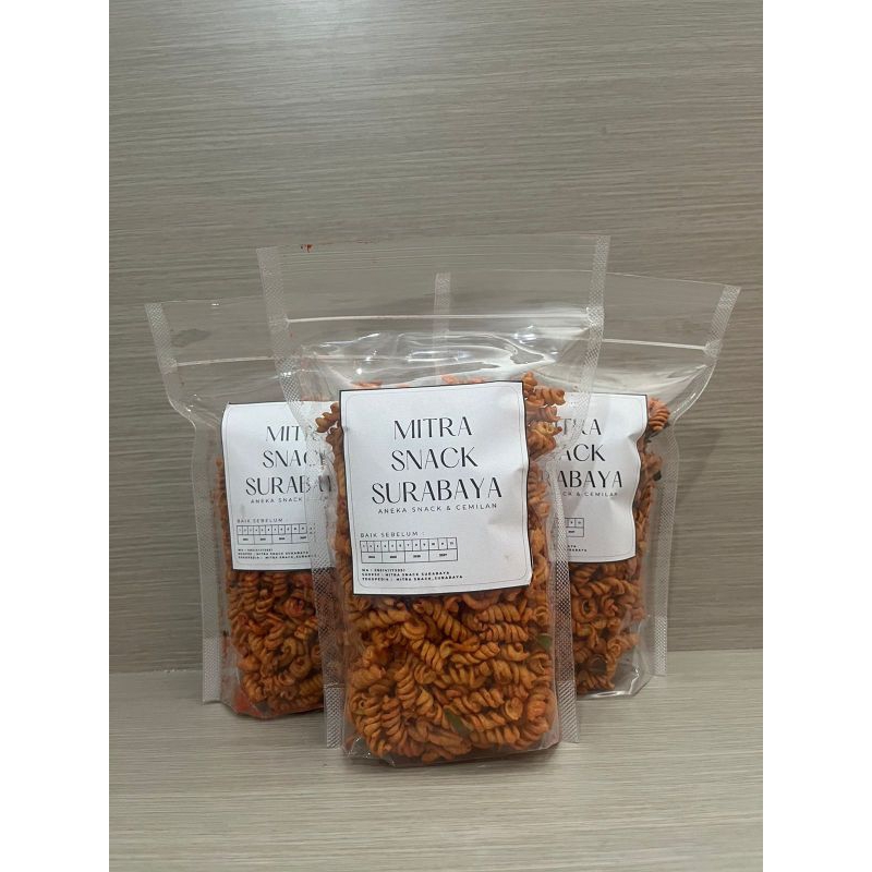 

Makroni Spiral Balado Gurih Enak 200 Gram