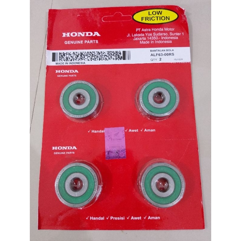 BEARING 6300 / LAHAR 6300 / LAHER 6300 RS HONDA (1PCS)