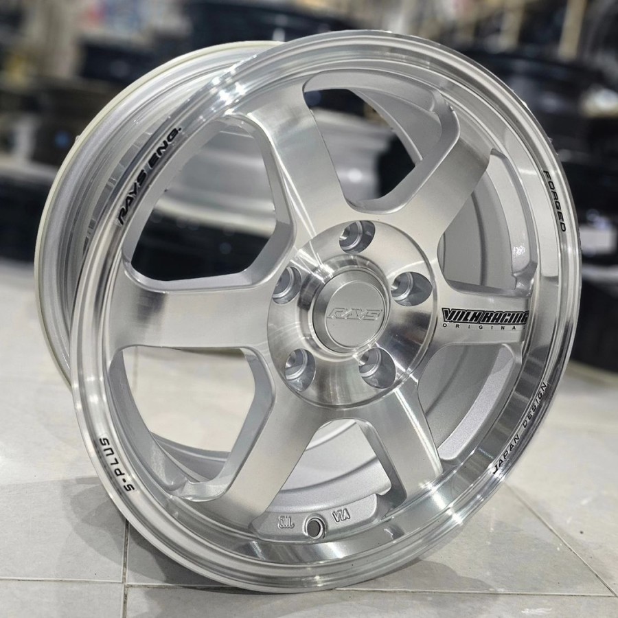 velg mobil ring 15 VOLKRAYS TE37 lebar 7 et 35 velg racing r15 xl7 ertiga innova grandmax new carry