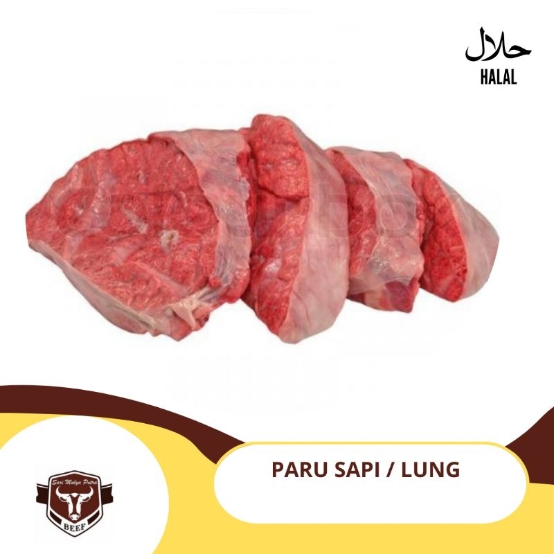 

Paru sapi / paru sapi segar / lung 1kg