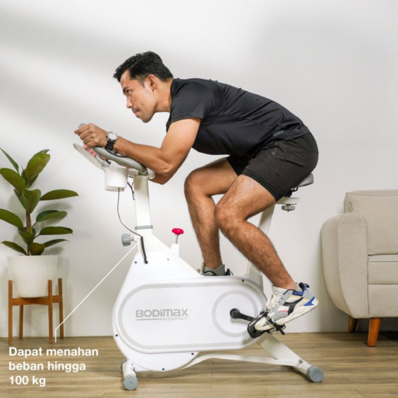 BODIMAX Sepeda Statis Compact Bike Alat Olahraga Sepeda