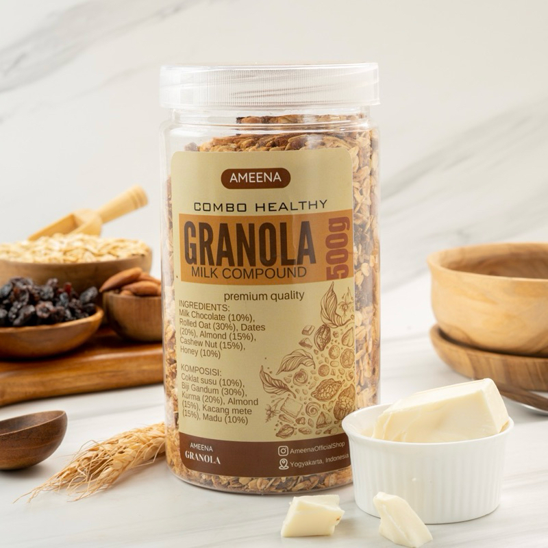 

Granola Milk Compound 500gr | Ameena Premium Quality