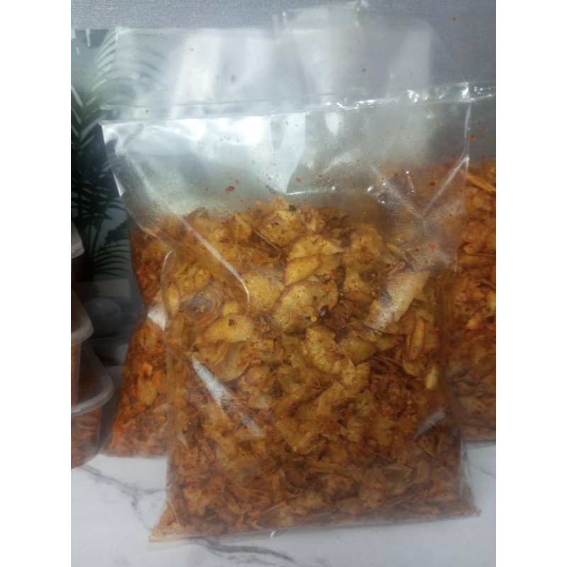 

keripik pedas daun jeruk