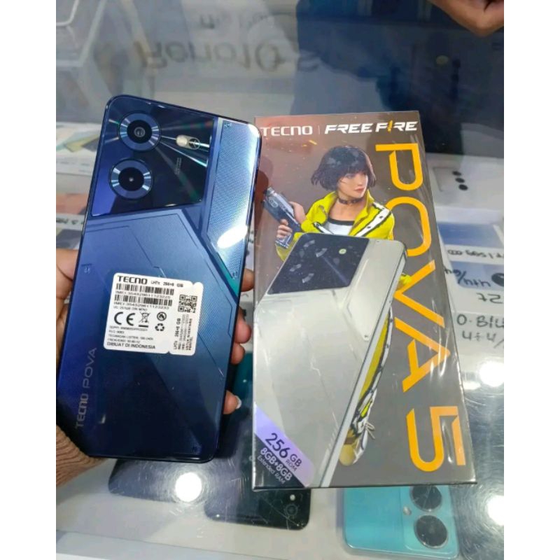 Tecno Pova 5 Ram 8/256 GB fulset second nominus garansi sampai 2025