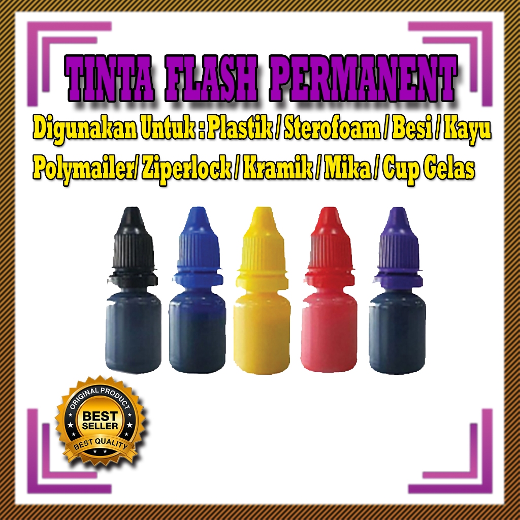 

Tinta Stempel Permanent Waterproof