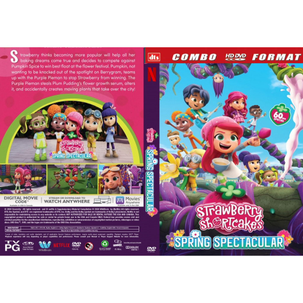 kaset Dvd Terbaru Strawberry Shortcake's Spring Spectacular