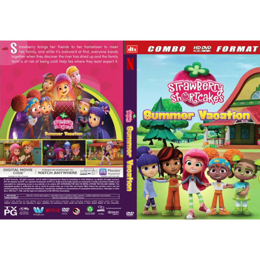 Kaset Dvd Terbaru Strawberry Shortcake's Summer Vacation