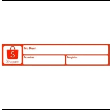 

stiker pengiriman shopee 2x10cm 50pcs