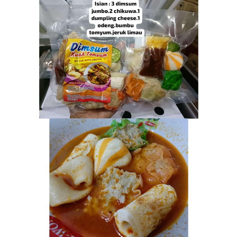 

Dimsum Kuah tomyum by Yuk ning