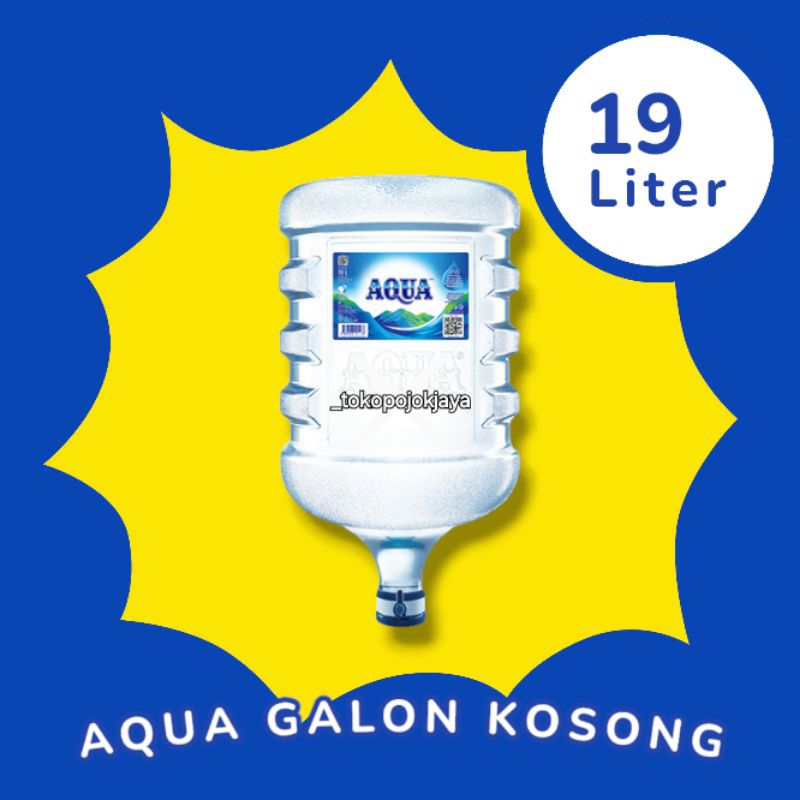 

AQUA GALON KOSONG | Galon kosong tanpa air/isi | Galon untuk refill/isi ulang