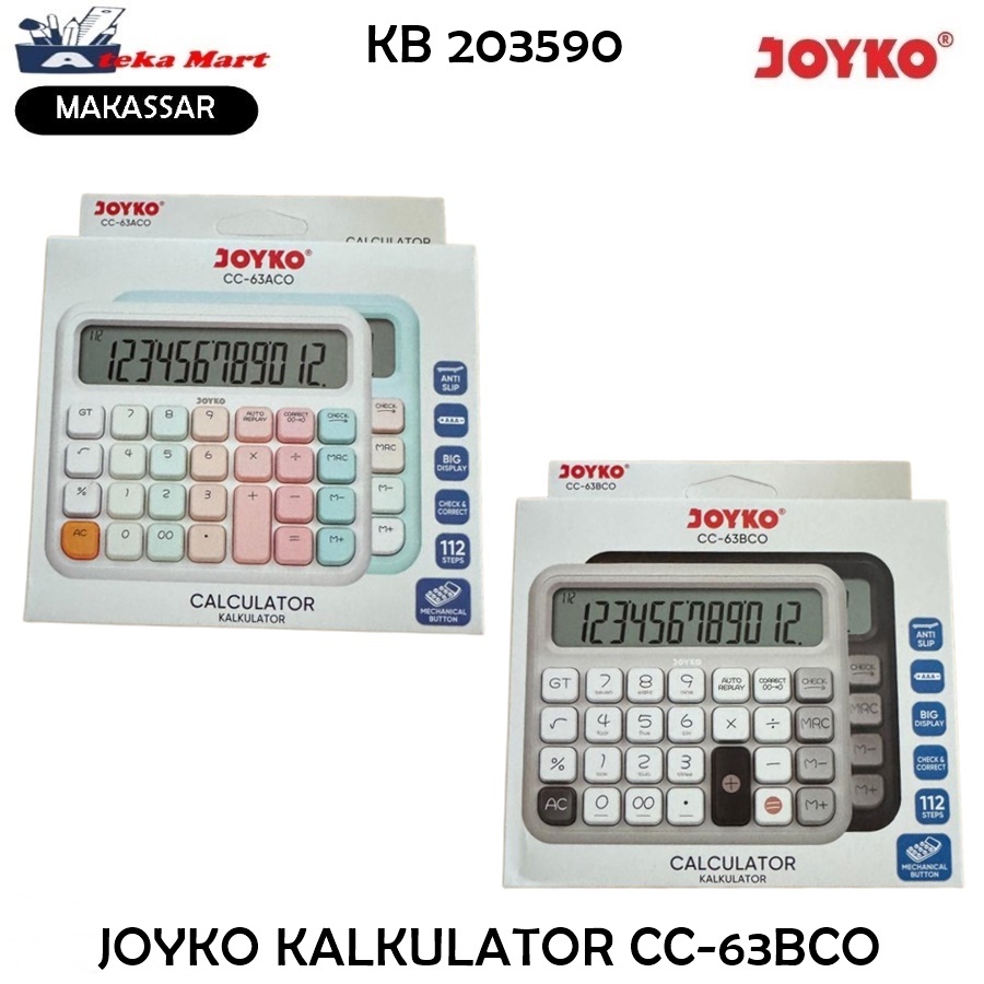 

[1PCS] JOYKO KALKULATOR CC-63ACO CC-63BCO CC-63DCO