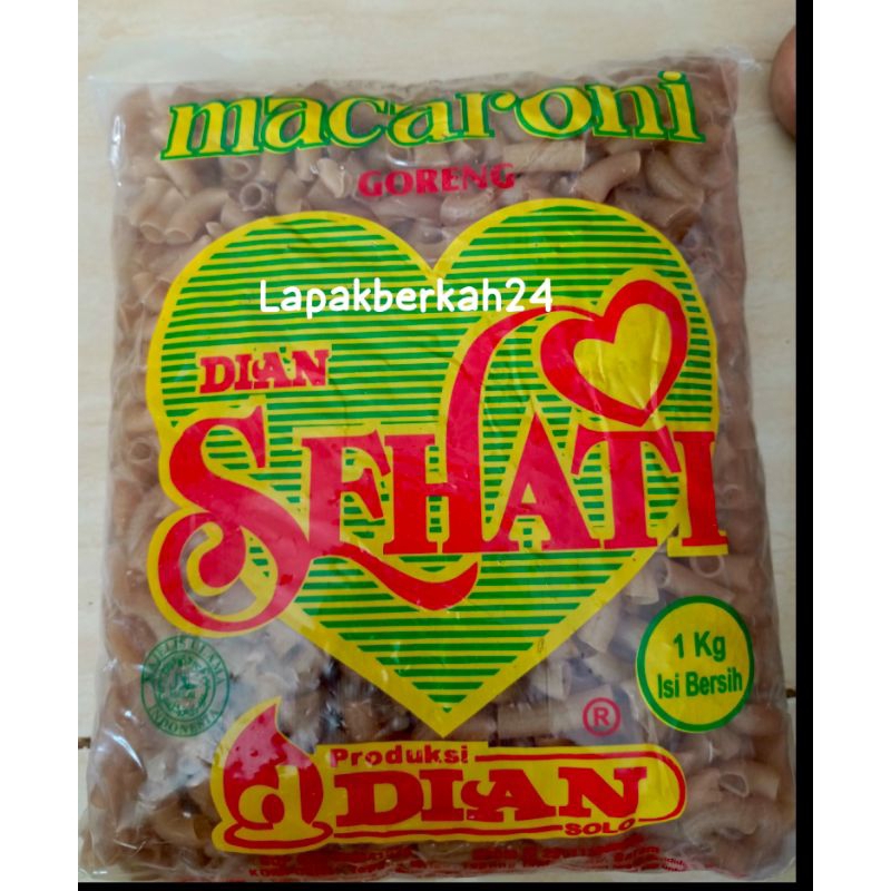 

( 1kg MAKRONI SEHATI ) BAGUS UNTUK BIKIN MAKRONI BANTAT