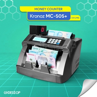 Kronoz MC-505+ Mesin Penghitung Uang Sensor UV Dual Display