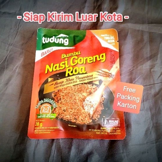 

Tudung Bumbu Nasi Goreng Roa Kemasan 28g