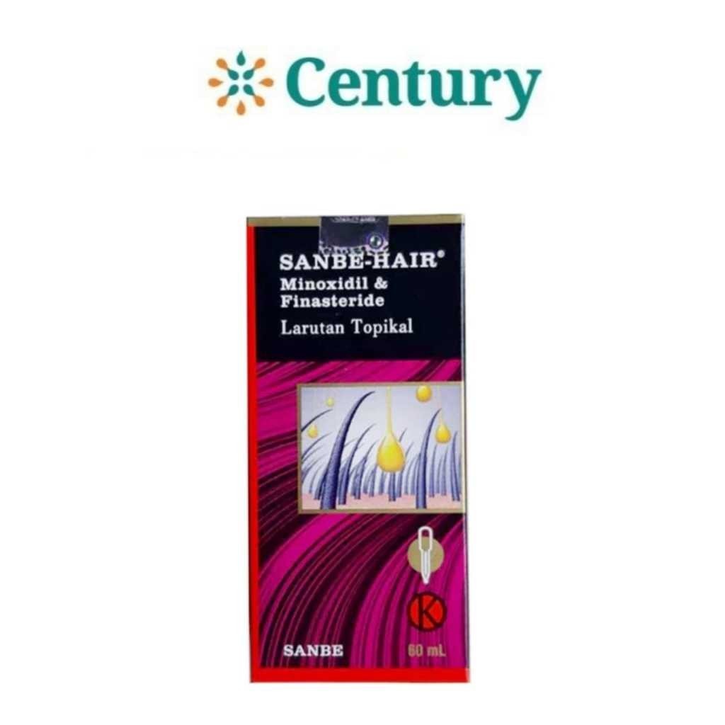 Sanbe-Hair 60 ml / Minoxidil / Finasteride / Minoxidil 5% /  Finasterid 0.5%/Alopesia androgenetika/