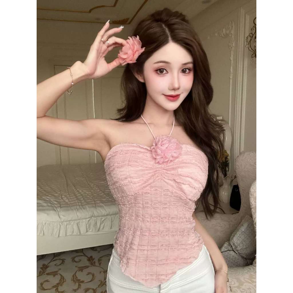 2248 - Tanktop Bra Halter Janet Rose