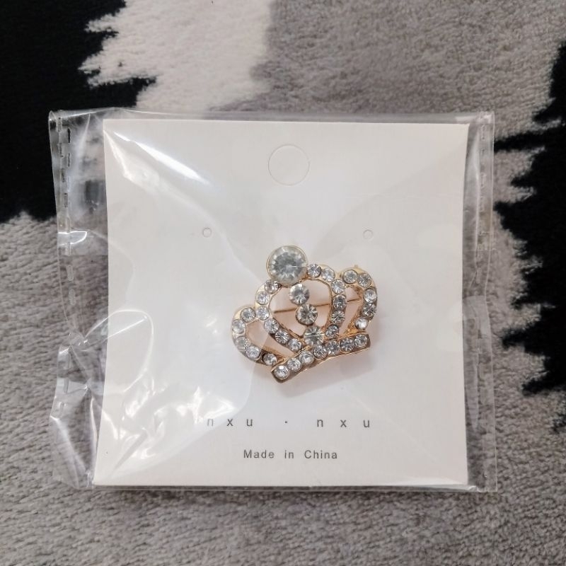 BROS MAHKOTA BROS WANITA BROS HIJAB PIN BROS GOLD