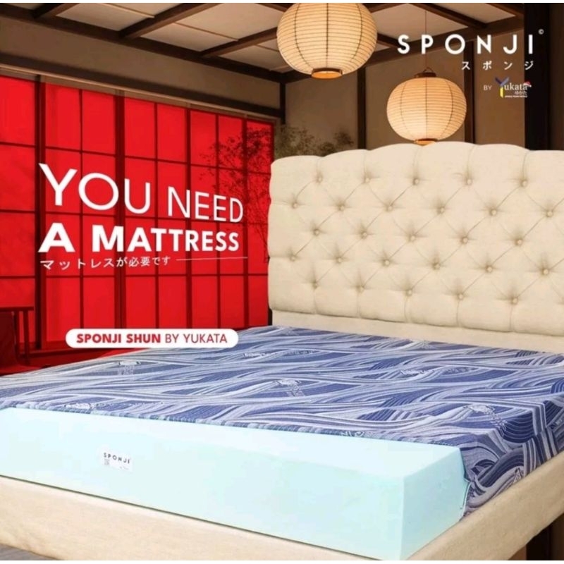 kasur busa 160 x 200 sponji tebal 20 cm D -16 busa inoac busa murah