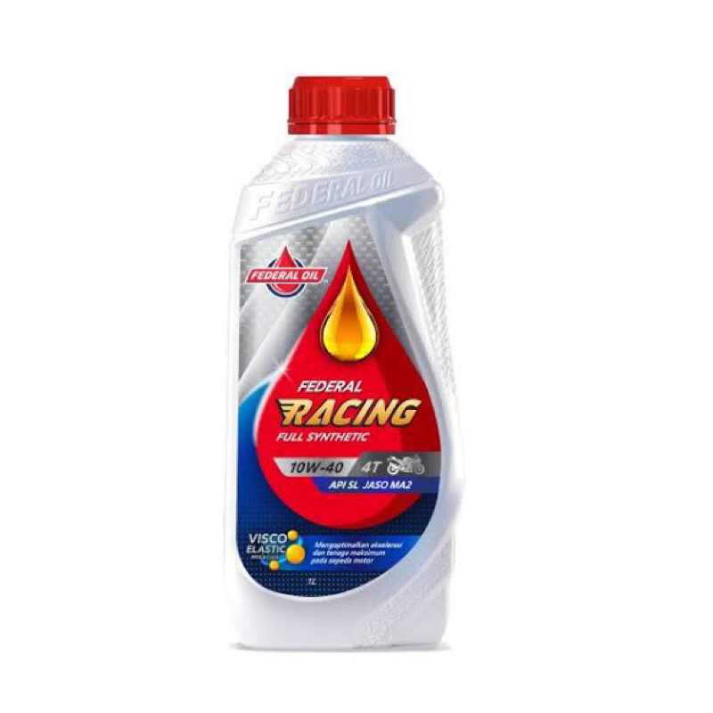 OLI MESIN FEDERAL RACING 10W-40 1000ML FEDERAL OIL