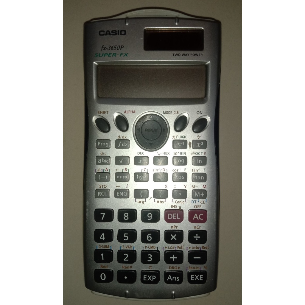 

Casio FX-3650 Super FX Programmable Scientific