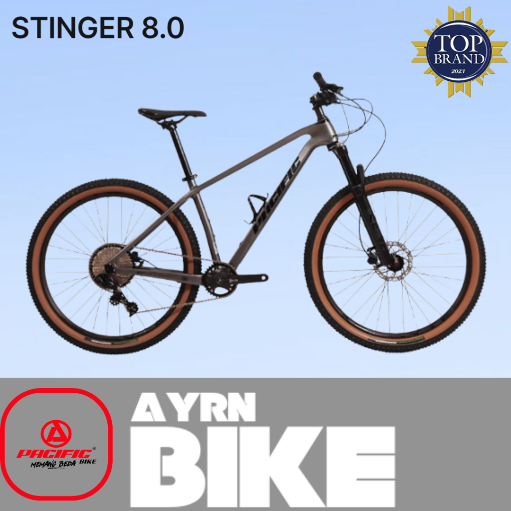 SEPEDA KARBON BICYCLE MTB 27,5" STINGER 8.0 PACIFIC (ADA MINUS)