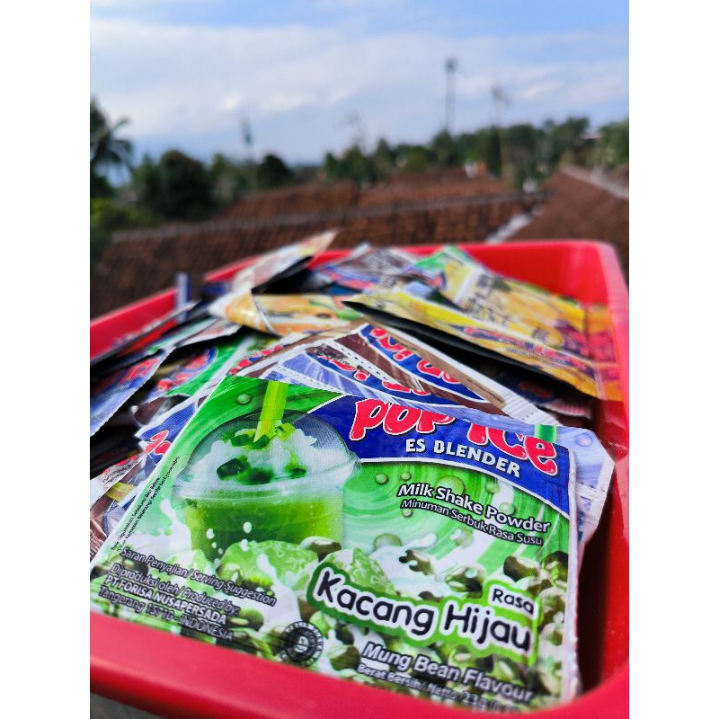 

Bungkus Bekas Pop Ice Kerajinan Tangan