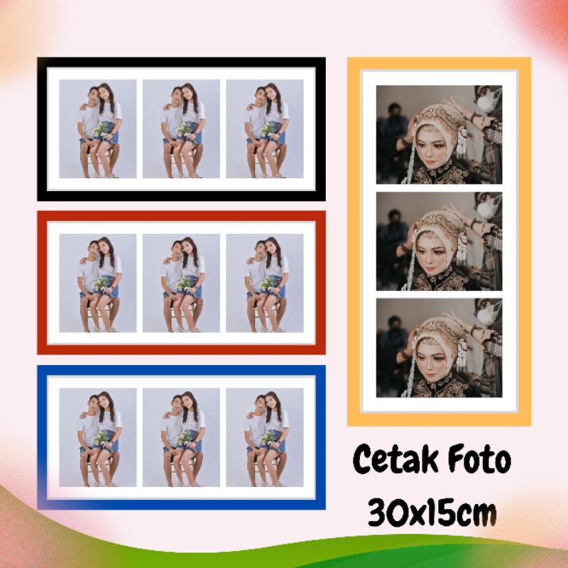 Cetak Foto + Bingkai Mdf