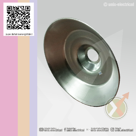 Kap Lampu Jalan Alumunium E27