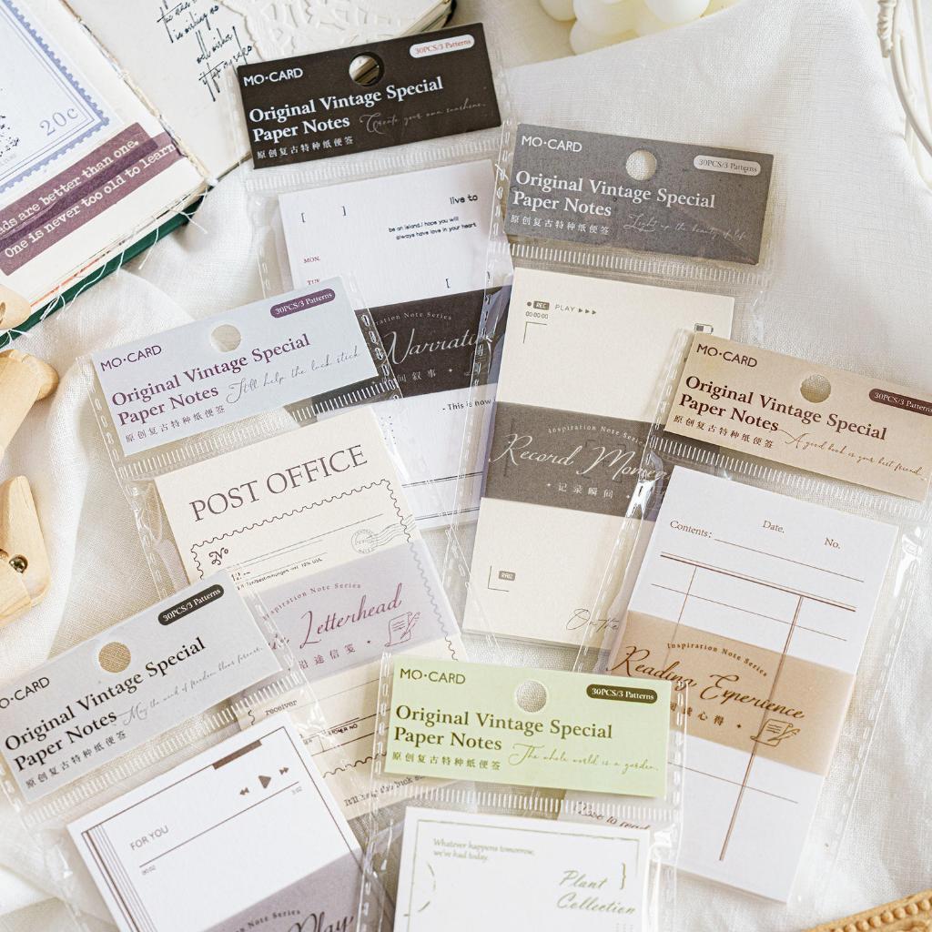 

Original Vintage Special Paper Notes (30 sheet)