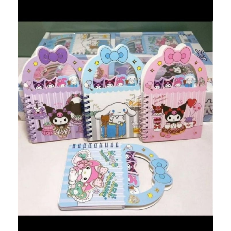 

buku Sanriomodel tas dengan pembatas