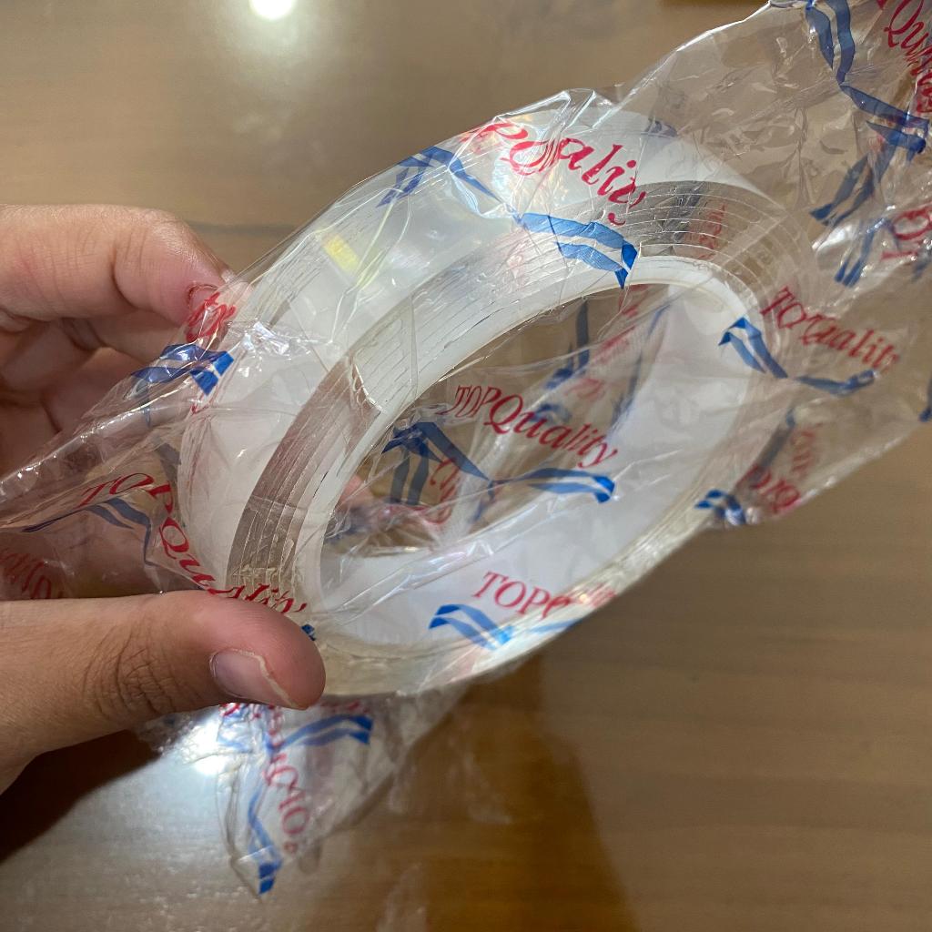 

DAEGU NANO ACRYLIC DOUBLE TAPE 20MM/ isolasi bening daegu 20mm/ 20mm x 2m