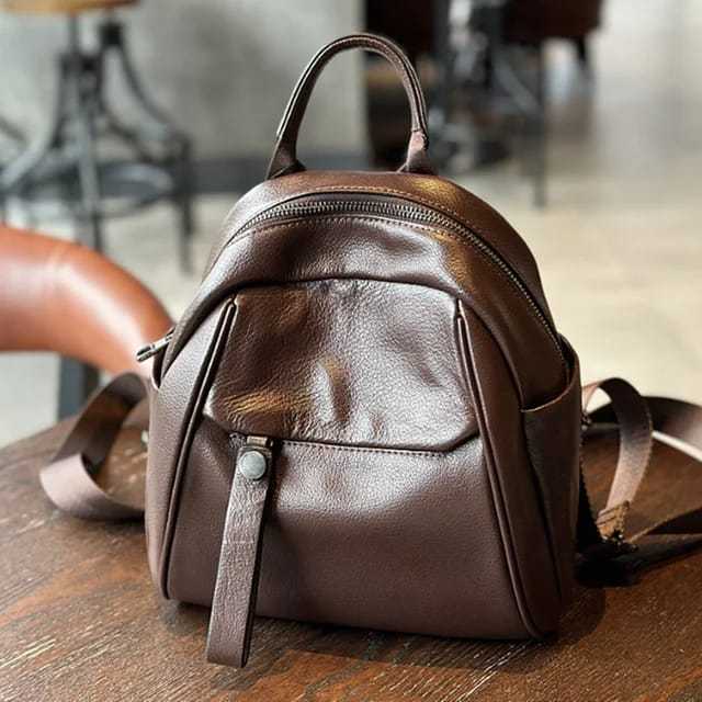 tas ransel wanita asli kulit sapi