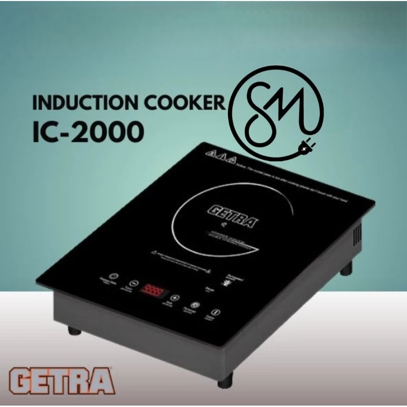 Kompor Induksi Getra IC-2000 Induction kompor listrik IC2000 low watt