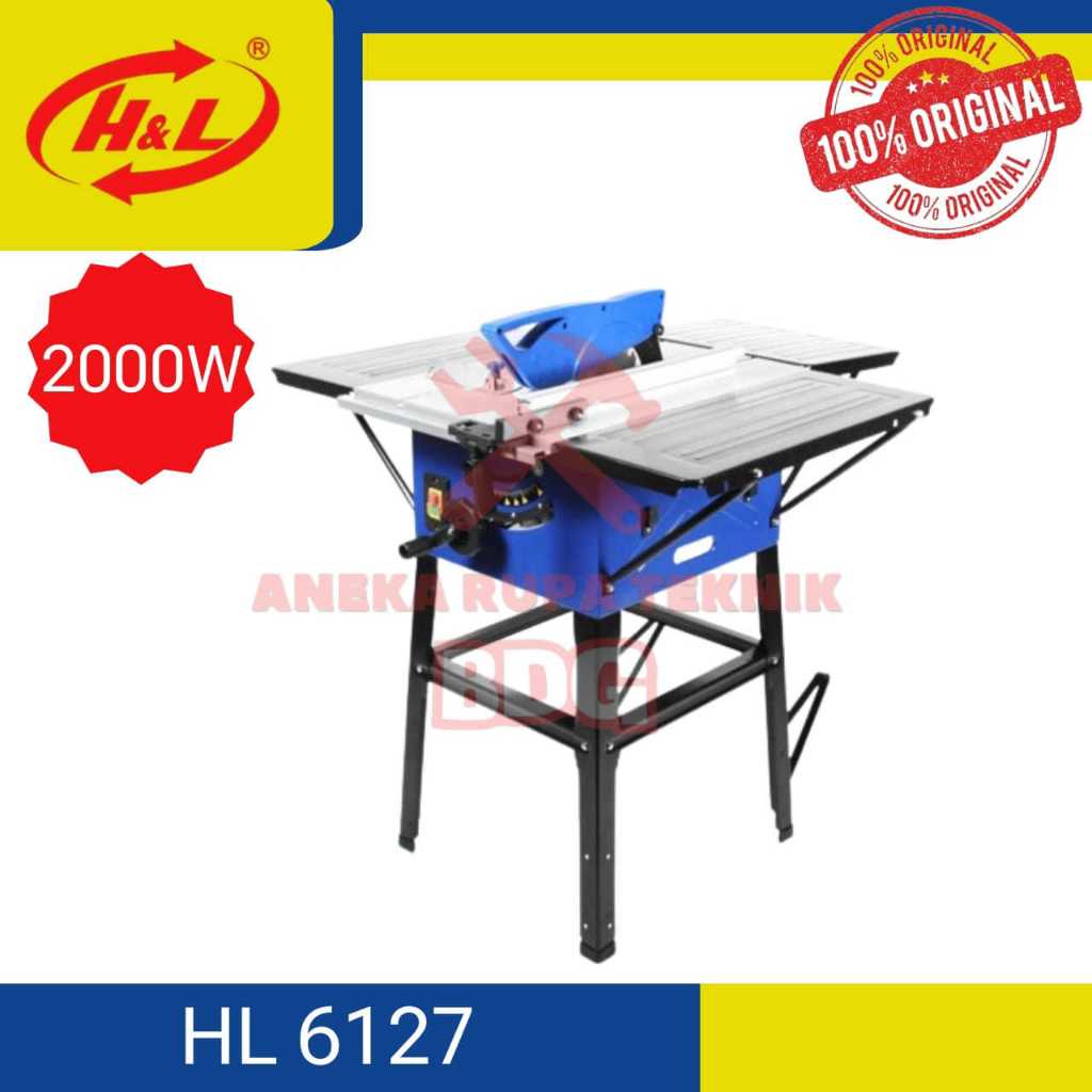 Mesin Gergaji Kayu Meja 10 Inch Table Saw 10″ HL 6127