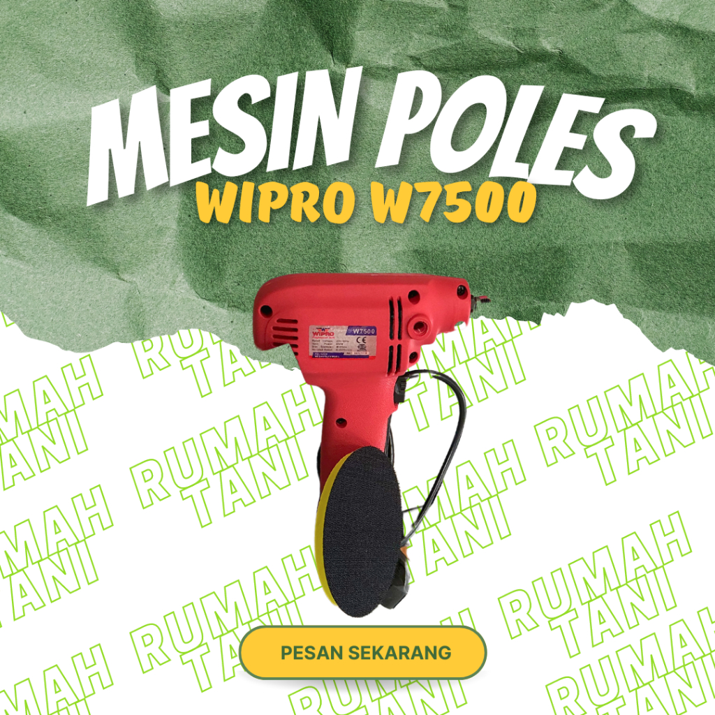 mesin poles body mobil 450w wipro w7500 mesin poles body motor