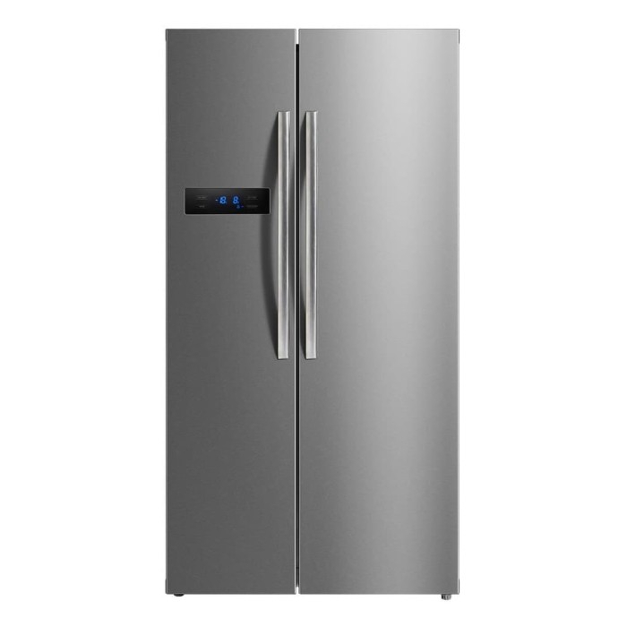 KULKAS SIDE BY SIDE MIDEA 525 LITER  145 WATT - HC 689 WE
