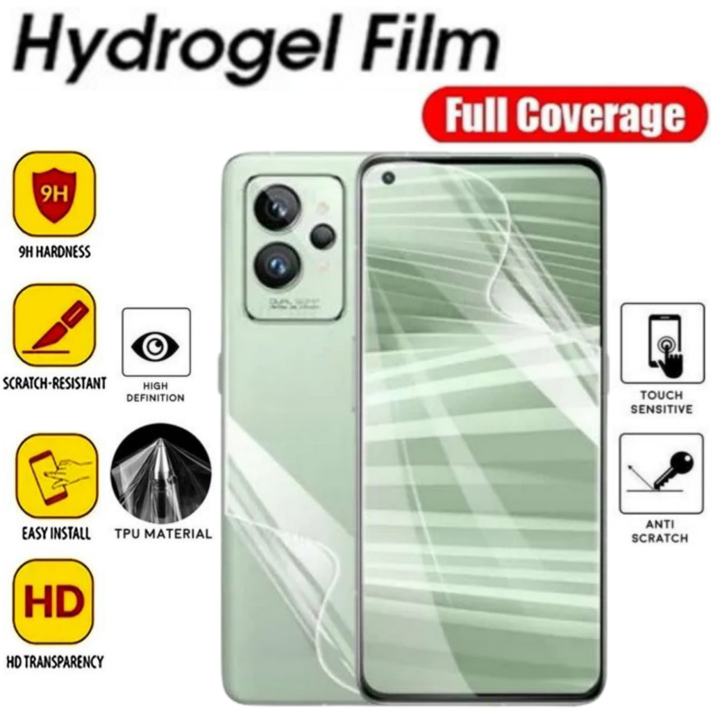 Anti Gores Hydrogel Film Screen Protector Jelly Realme U1 Realme GT Realme GT Neo Realme GT Neo 2 Re