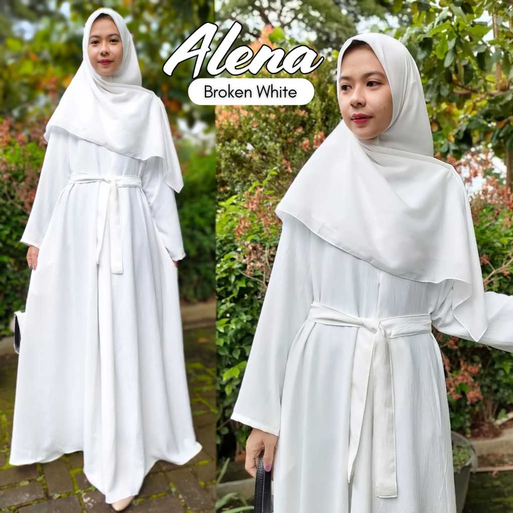 Gamis Abaya Crinkle Airflow Dress Premium / Abaya Arab Terbaru / Abaya Polos Terlaris