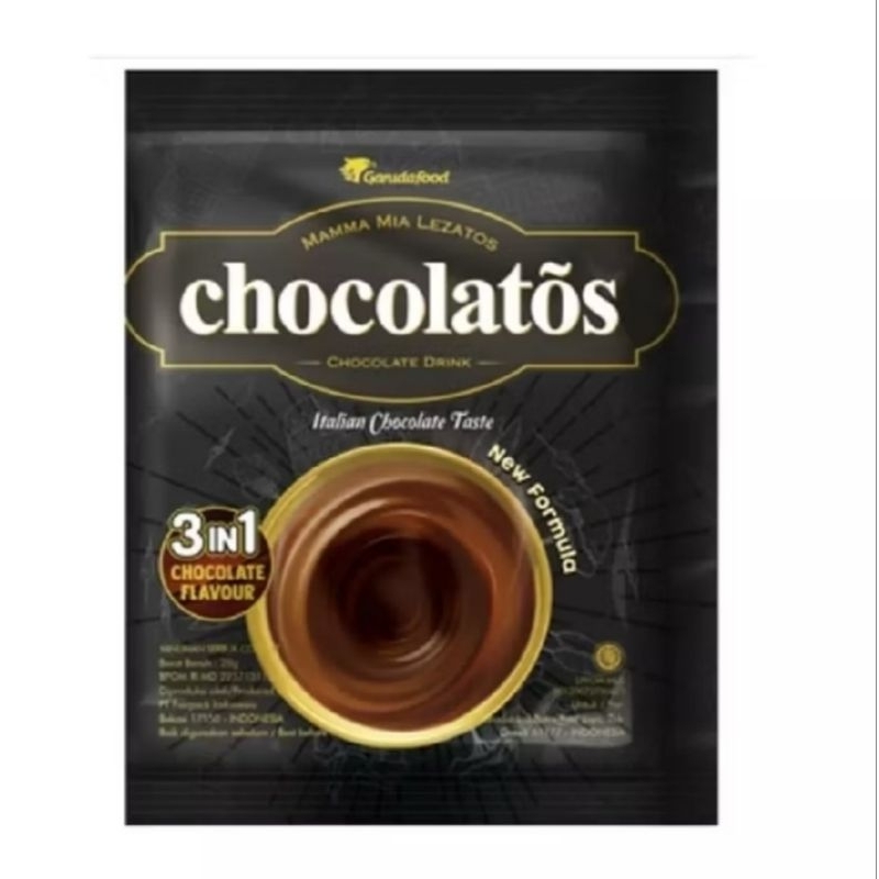 

CHOCOLATOS DRINK Minuman COKLAT 1 renceng (10 sachet)