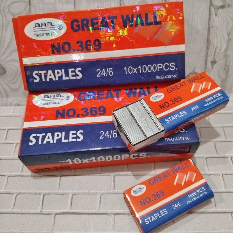 

Isi Stapler GreatWall Besar 369