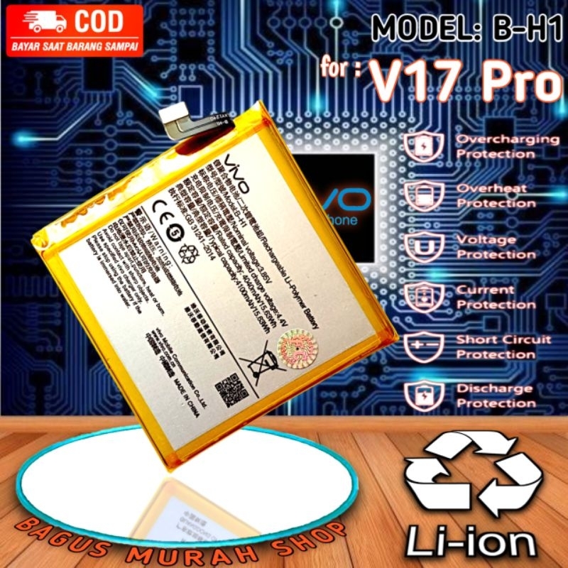 Batre Vivo V17pro Baterai V 17pro Battery V 17 pro B-H1