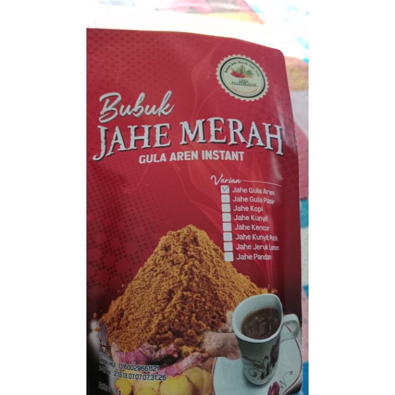 

Bubuk Jahe Merah Instant