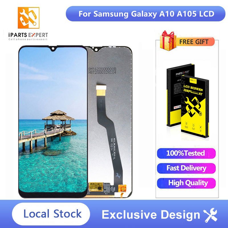 IPARTSEXPERT LCD HP For Samsung Galaxy A10 A105 A10s A107 LCD Original Full Set Touch Screen Set Lay