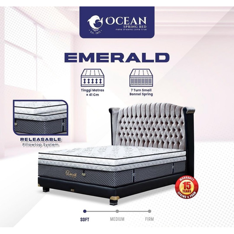 Springbed Ocean Emerald Fullset Original
