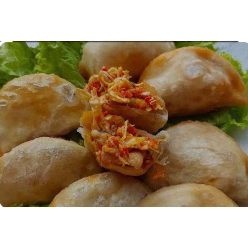 

Cireng isi ayam suwir pedas