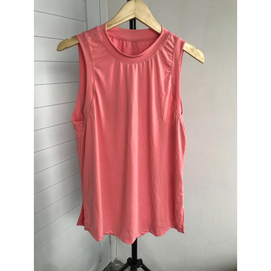Atasan Olahraga DEFFECT MINOR Sleeveless Vest Jersey STL Tshirt Tanpa Lengan Pria/Wanita